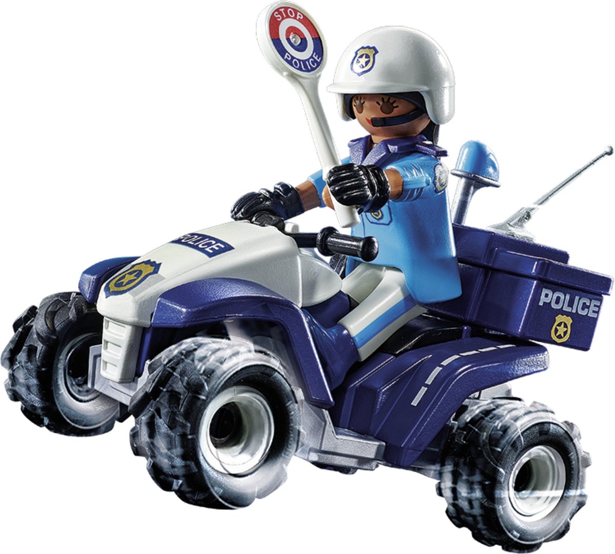 PLAYMOBIL City Action Racepiloot met Quad - 71093