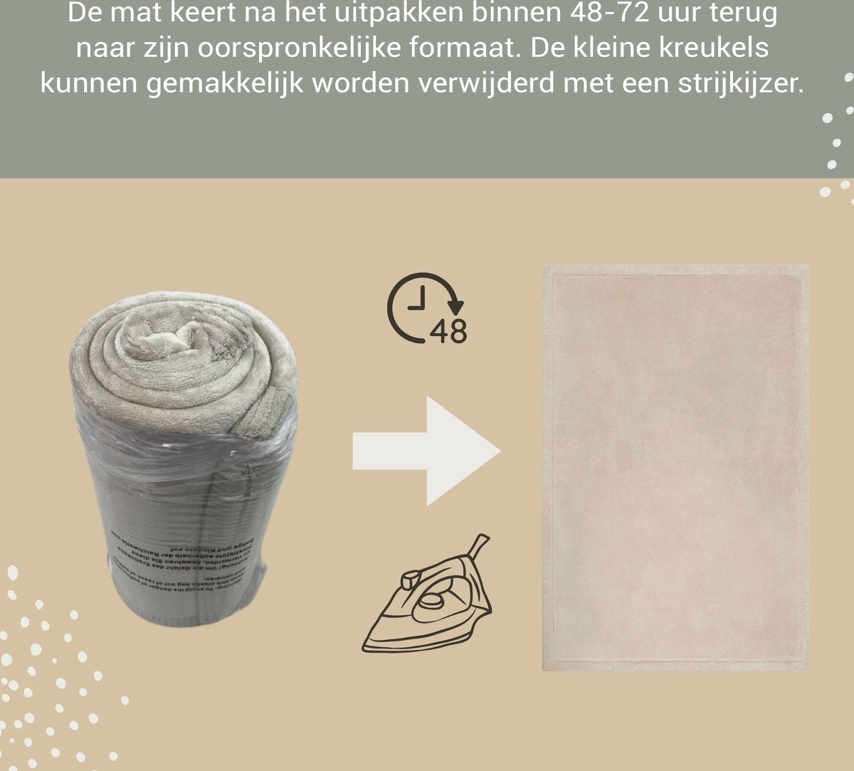 Hakuna Matte Koraalroze Speelmat voor Baby 200x150x2cm