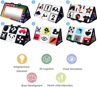 Sans Marque Baby's Eerste Speelboek Look and Crisp