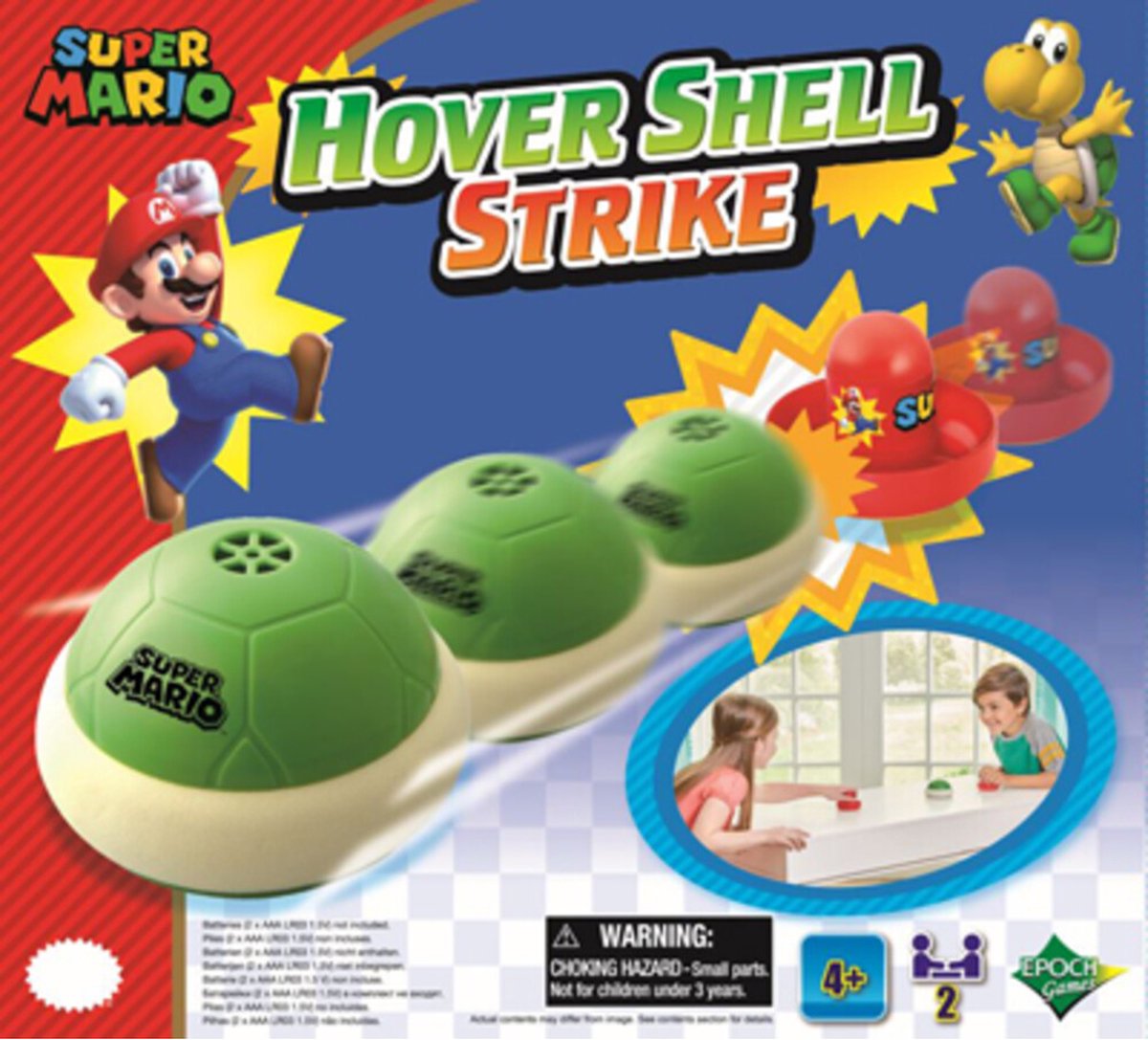 EPOCH Games Super Mario Hover Schelp Strike Spel