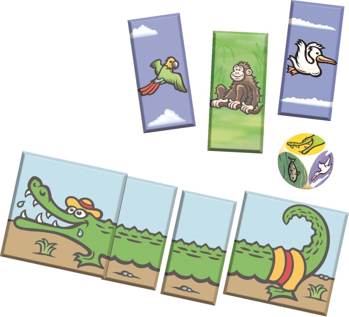 Jumbo Kroko Loko - Spannend Dierenbordspel voor Kinderen