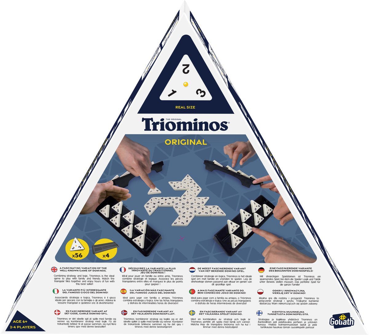 Goliath Triominos De Luxe 2.0 - Familiebordspel