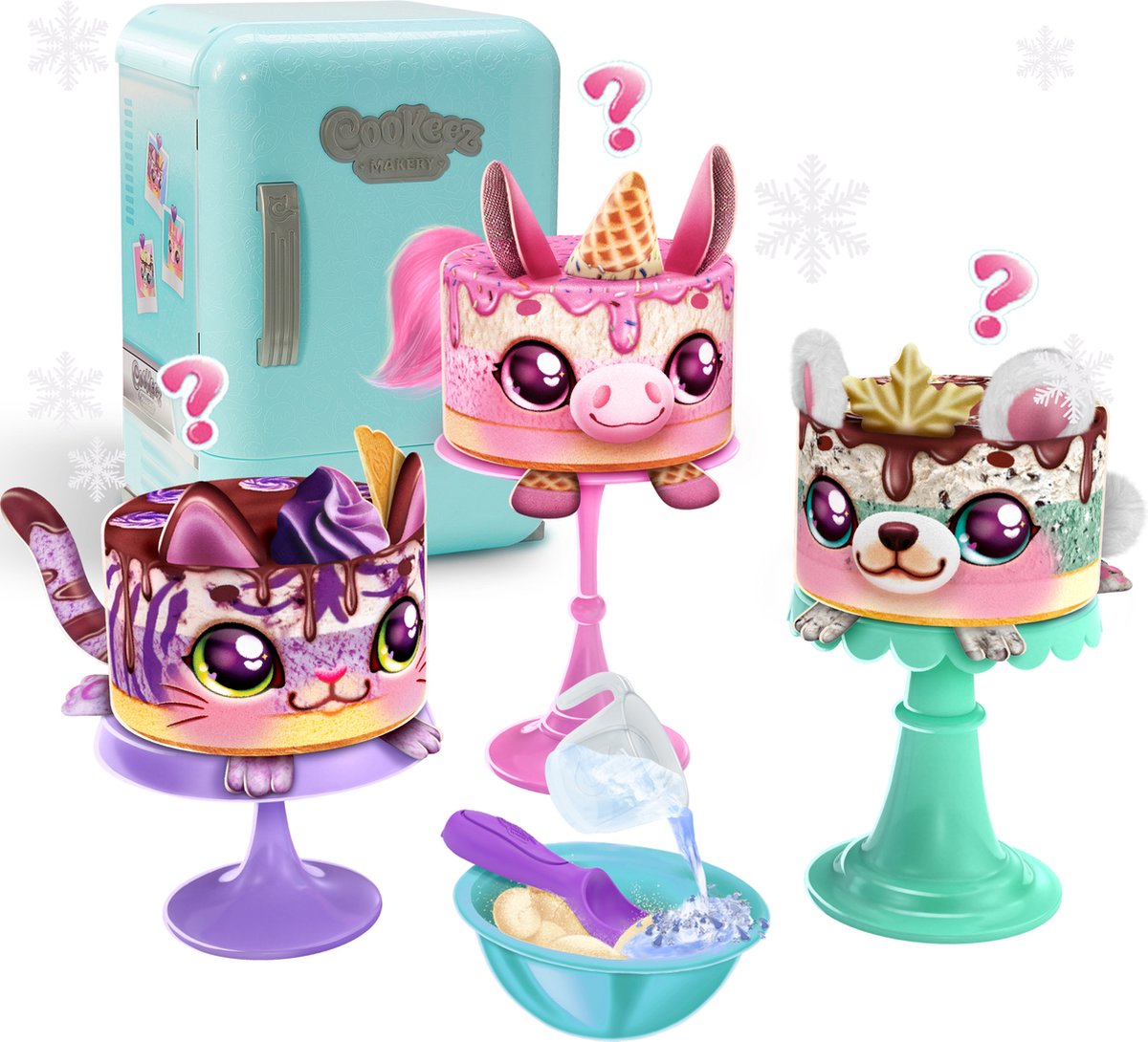 Moose Toys Cookeez Makery Freezy Cakez Interactieve Knuffel