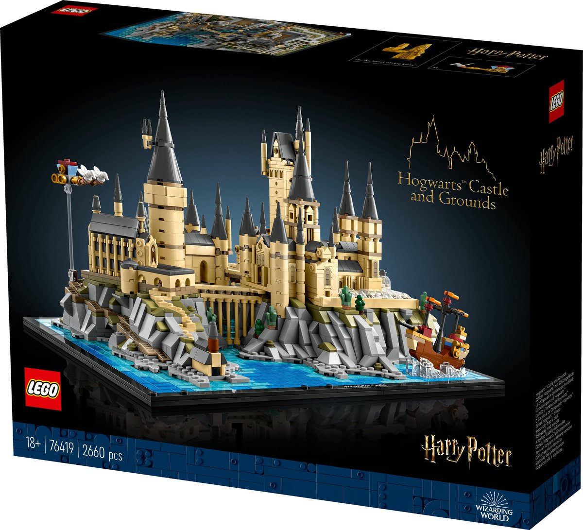 LEGO Harry Potter Kasteel & Tuinen van Zweinstein - 76419