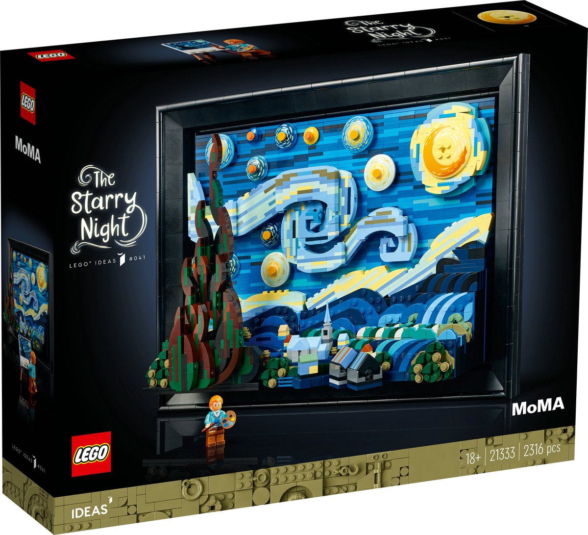 LEGO Ideas Vincent van Gogh - Sterrennacht 21333