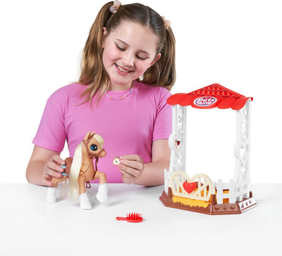 PETS ALIVE Magisch Pony Speelset met Stal - 32cm