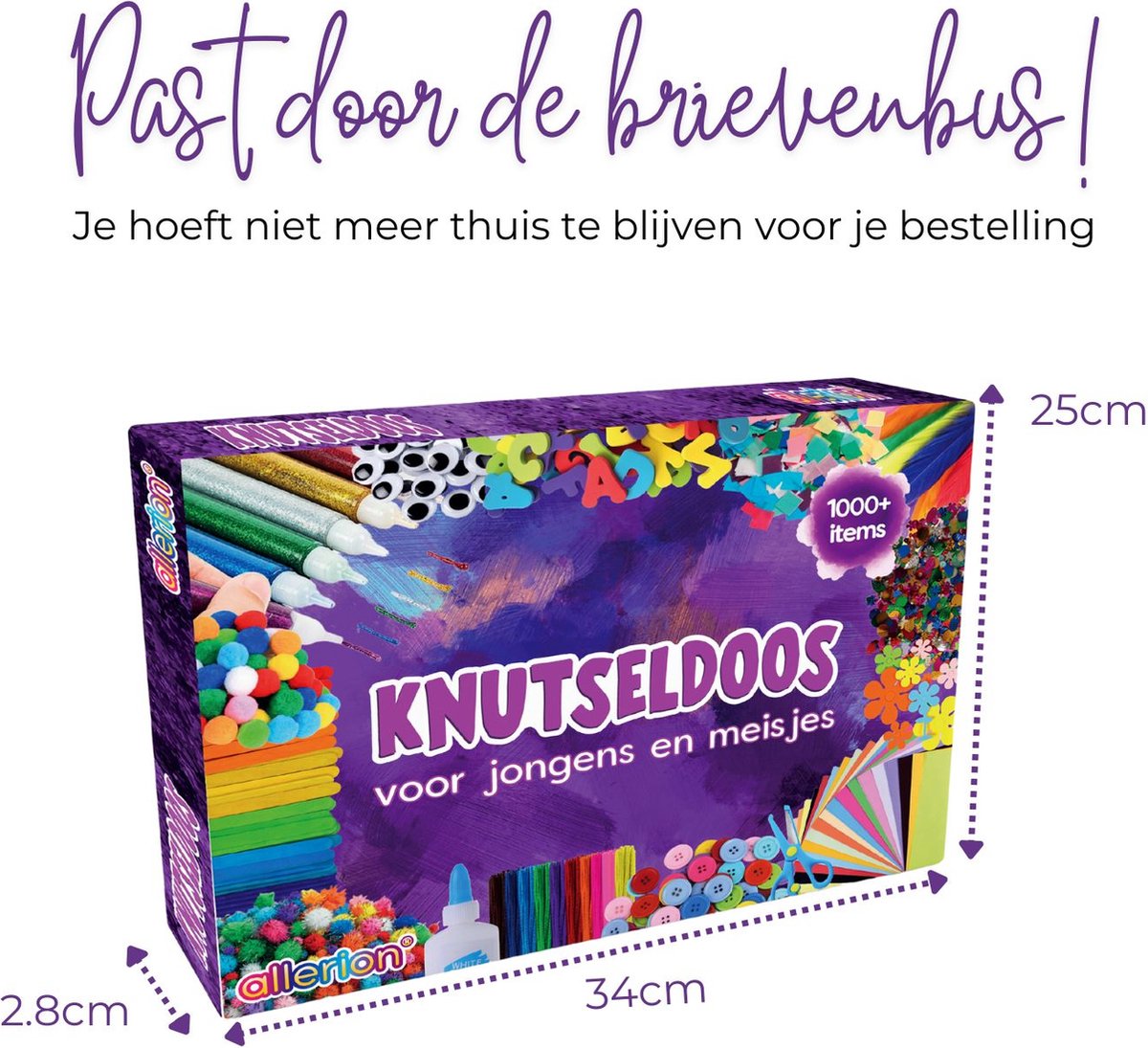 Allerion® Complete Ambachtelijke Knutselset - 375 Accessoires