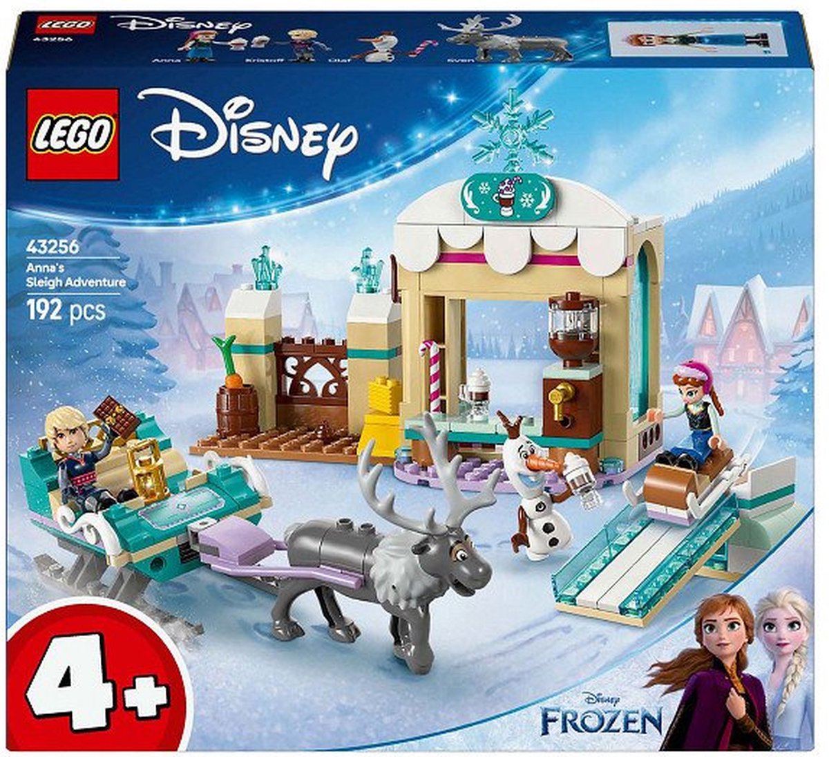 LEGO Disney Frozen Anna's Sleetje Avontuur - 43256