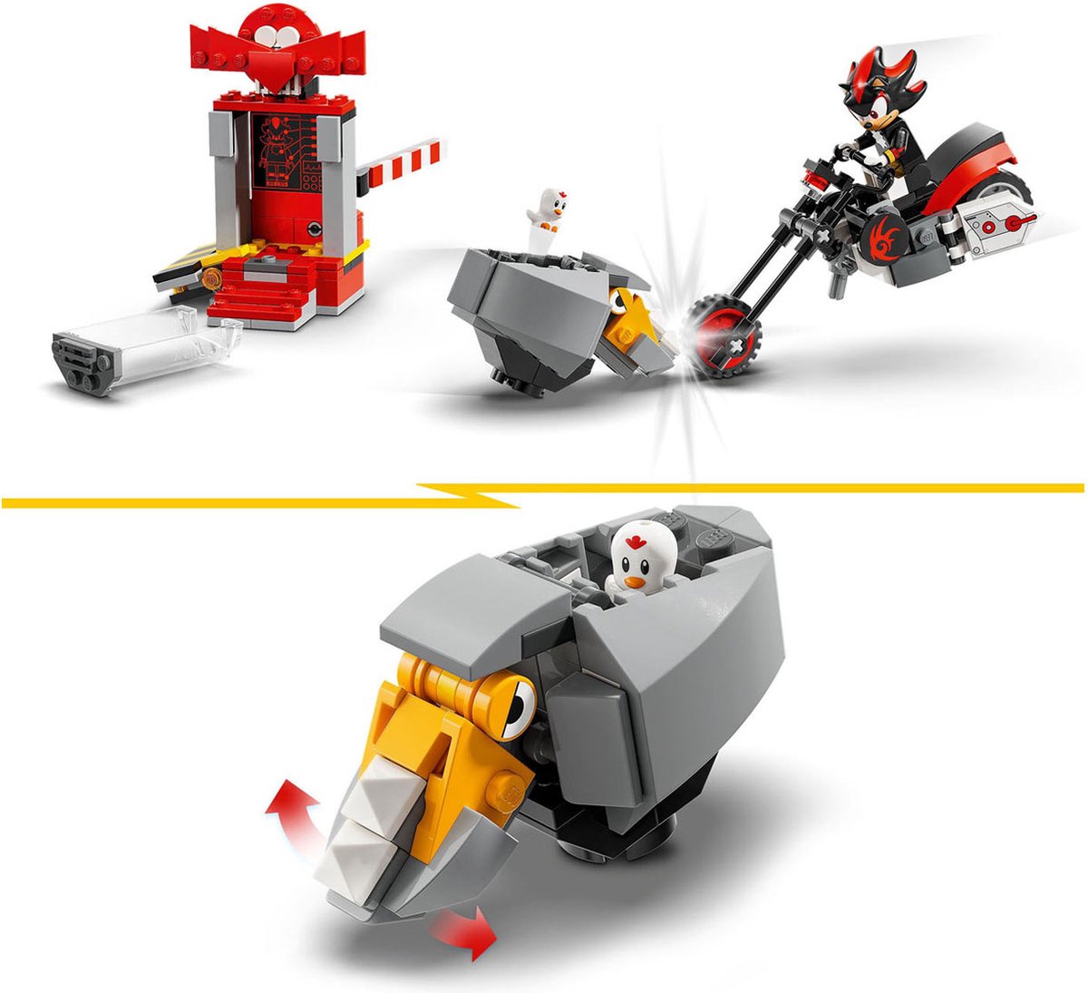 LEGO Sonic de Ontsnapping van Shadow de Egel - 76995