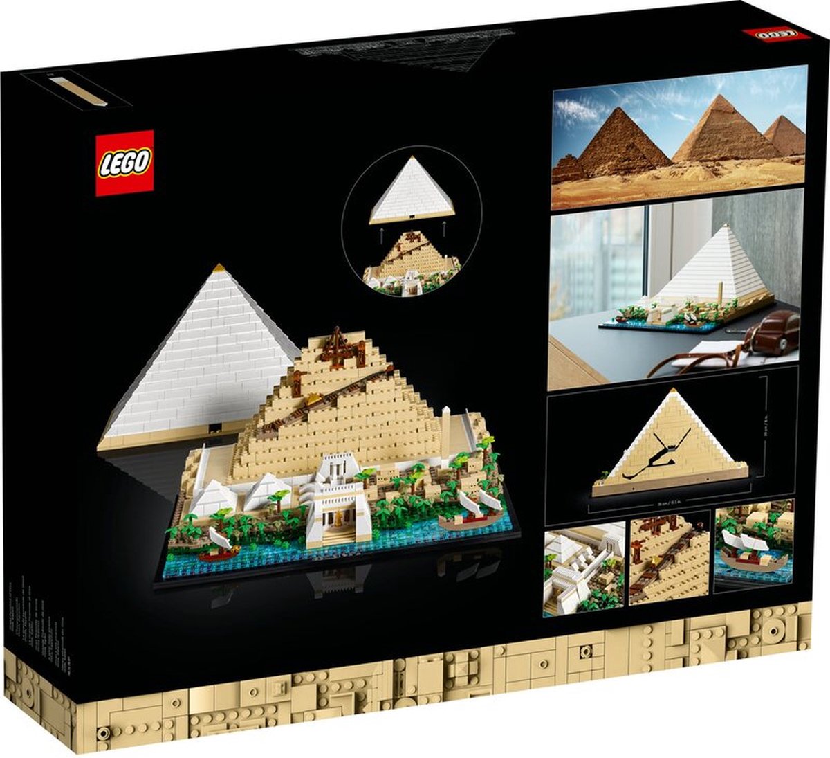 LEGO Architectuur La Grande Pyramide van Gizeh - 21058