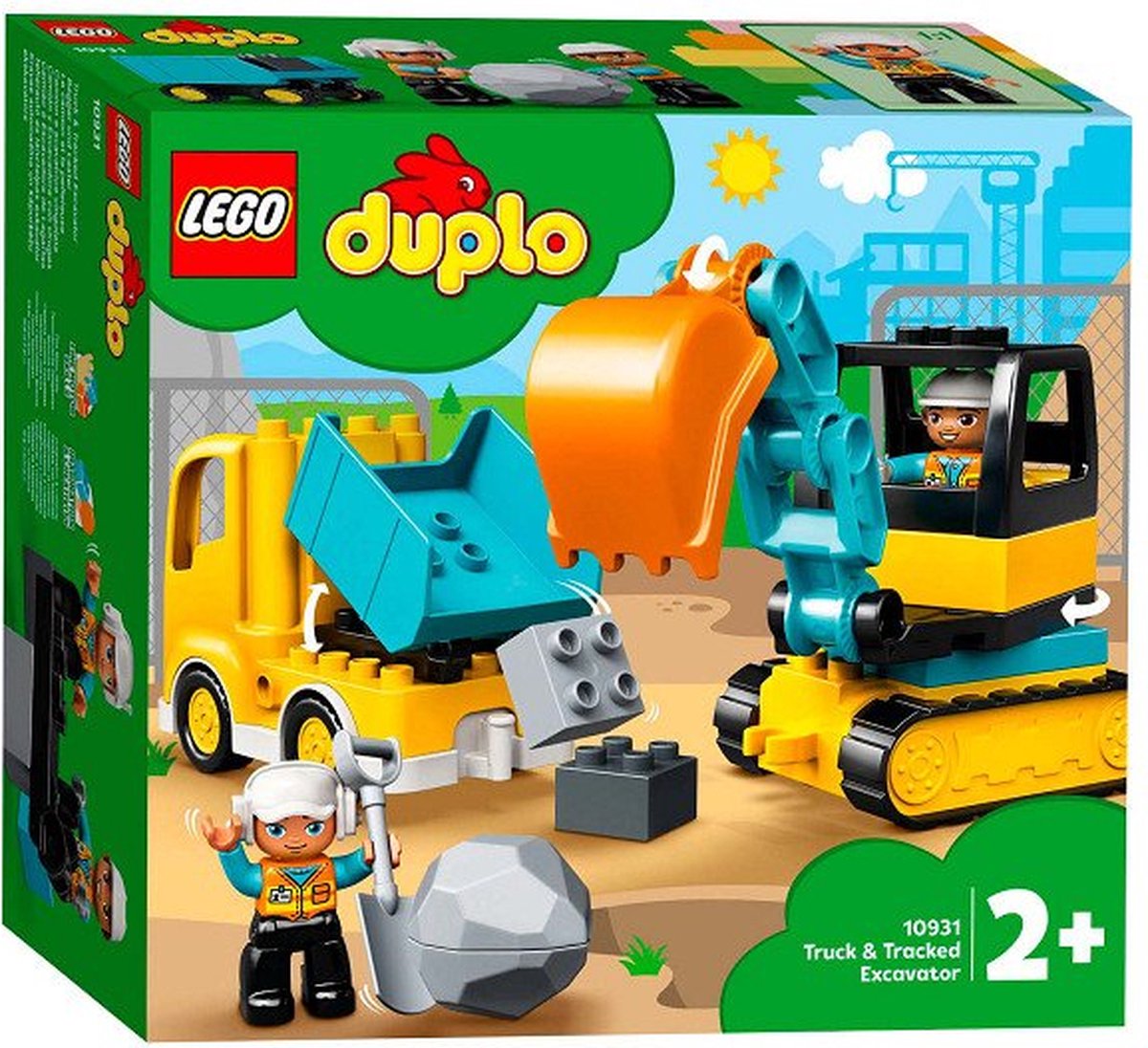 LEGO DUPLO Vrachtwagen en Graafmachine - 10931