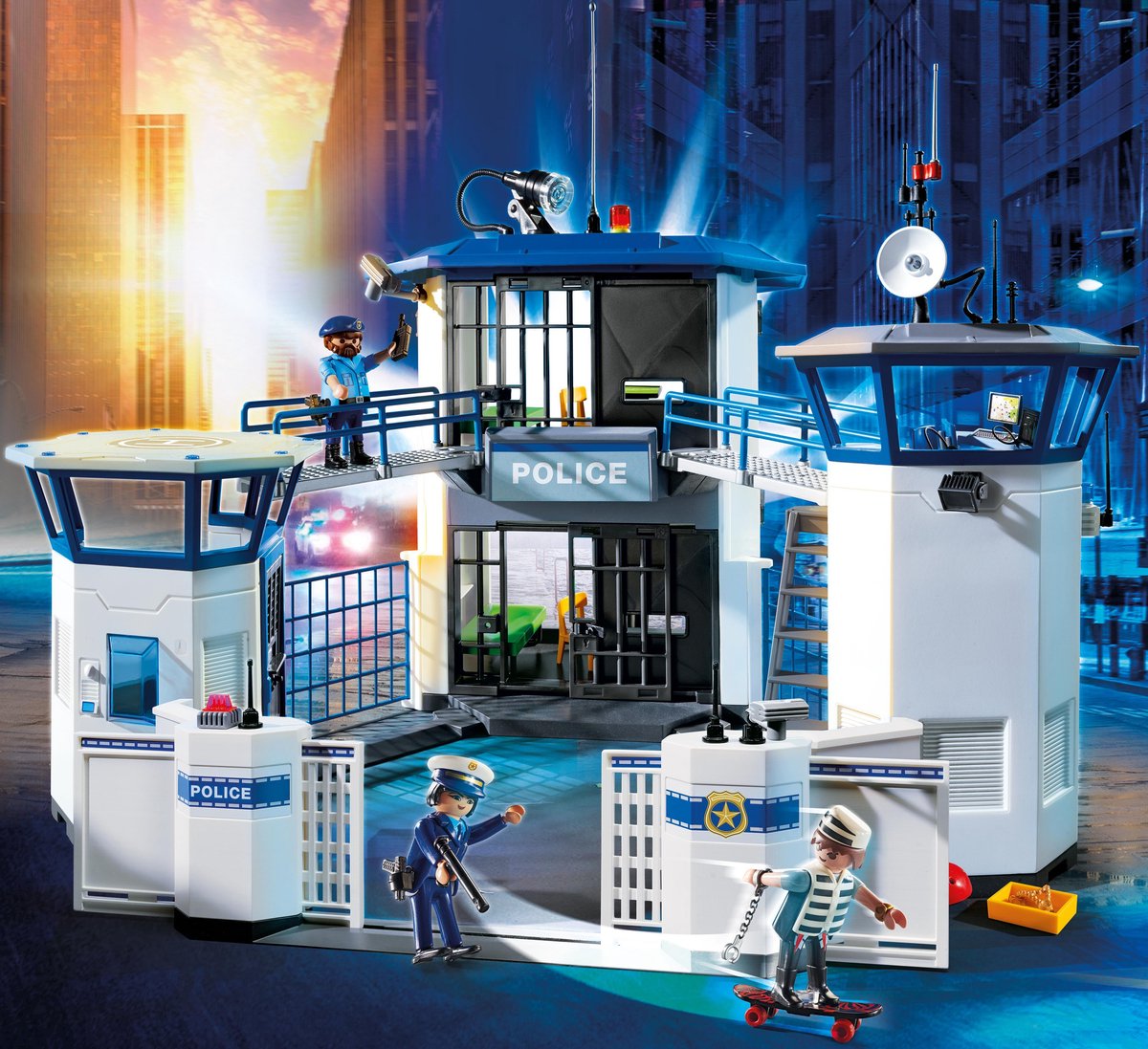 PLAYMOBIL City Action Politieauto met Sirene en Licht - 6920