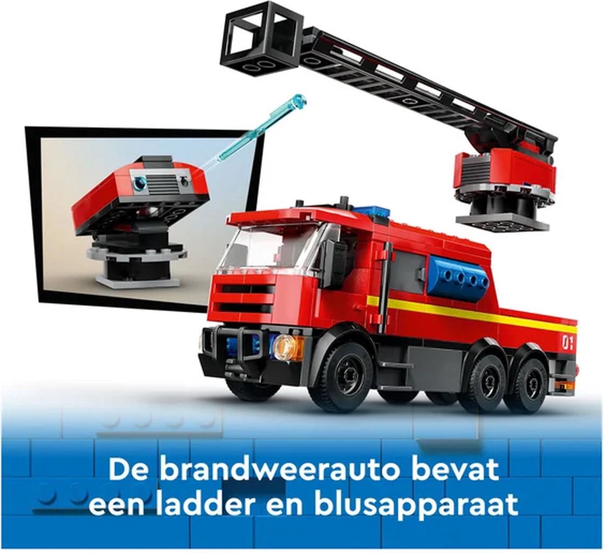 LEGO City Brandweerkazerne en Brandweerwagen - 60414