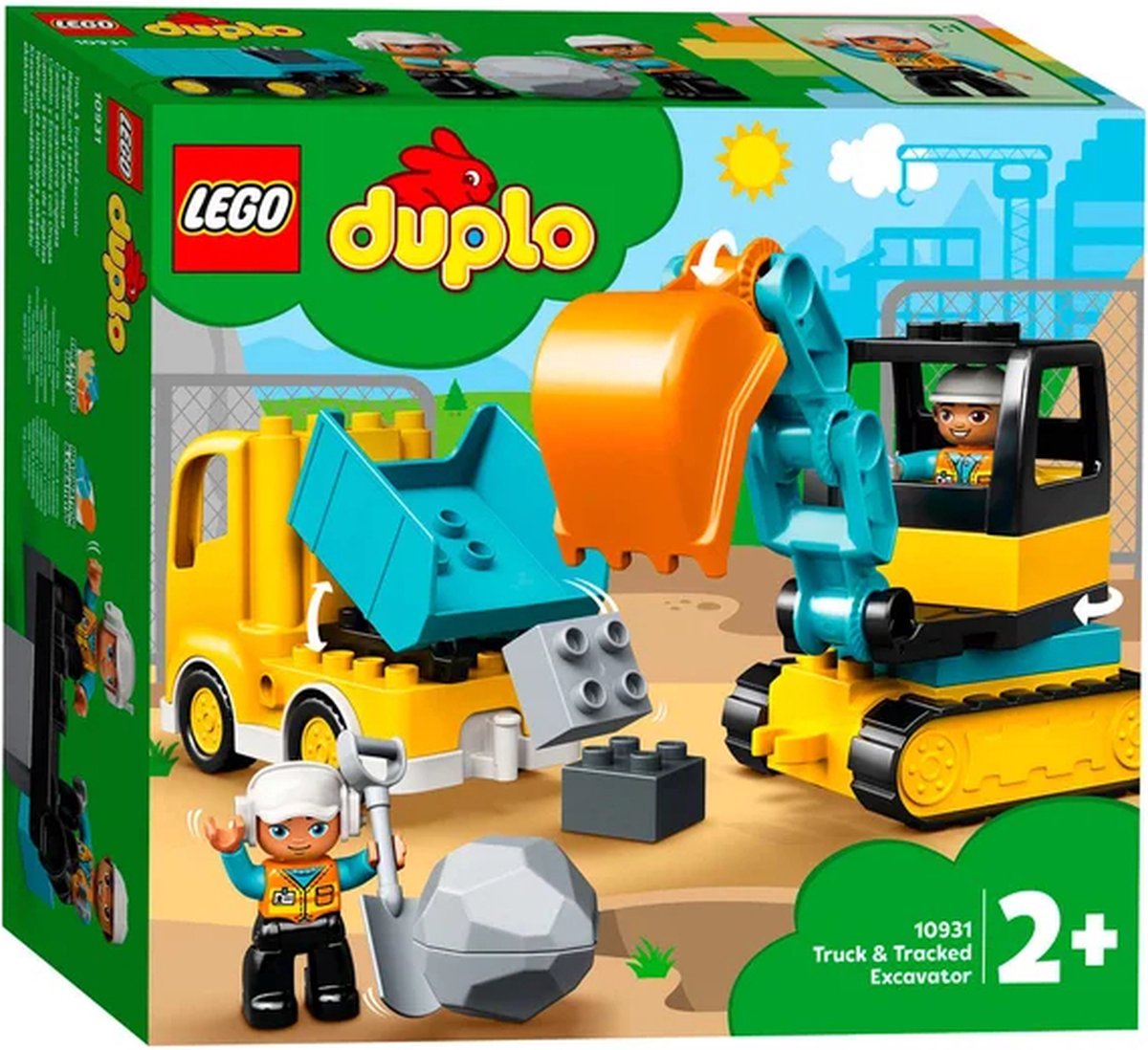 LEGO DUPLO Vrachtwagen en Graafmachine - 10931