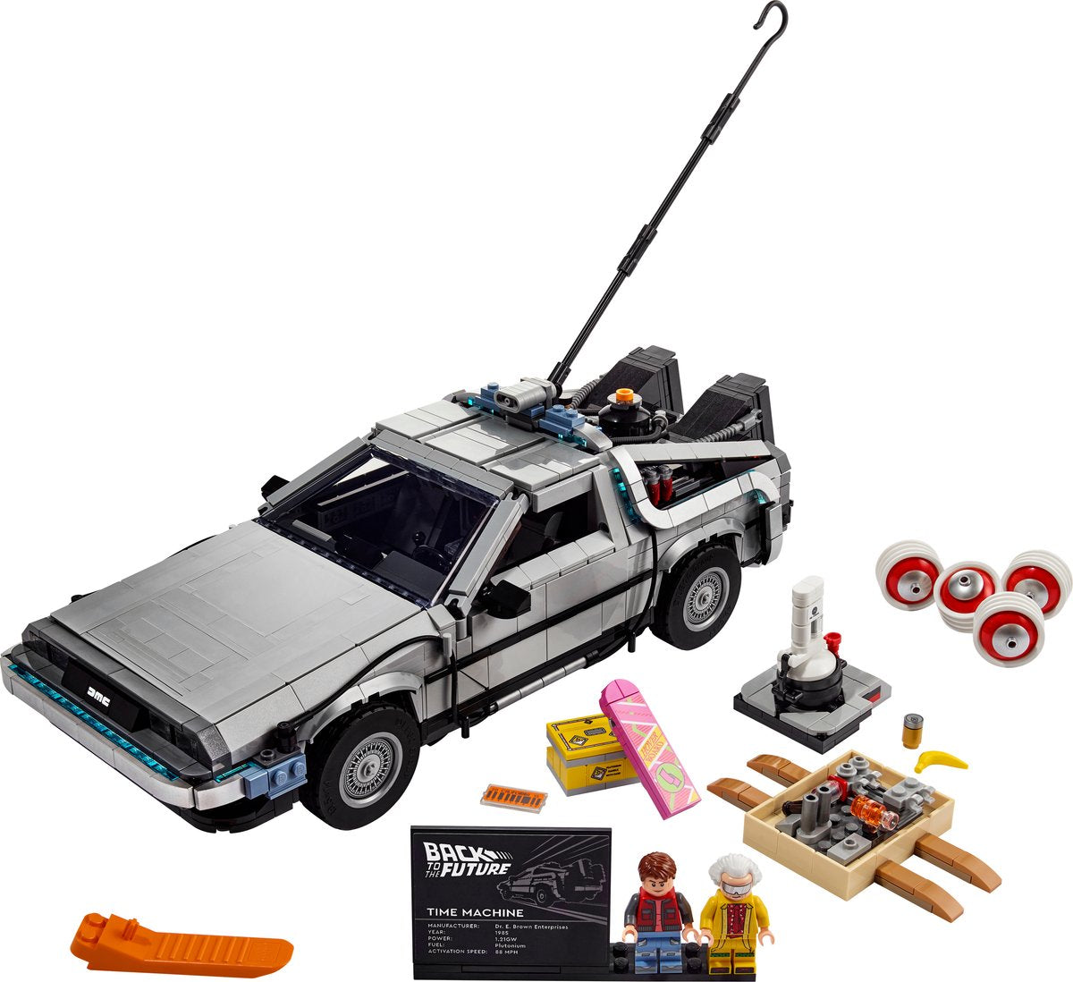 LEGO Creator Icons Tijdmachine van Back to the Future - 10300