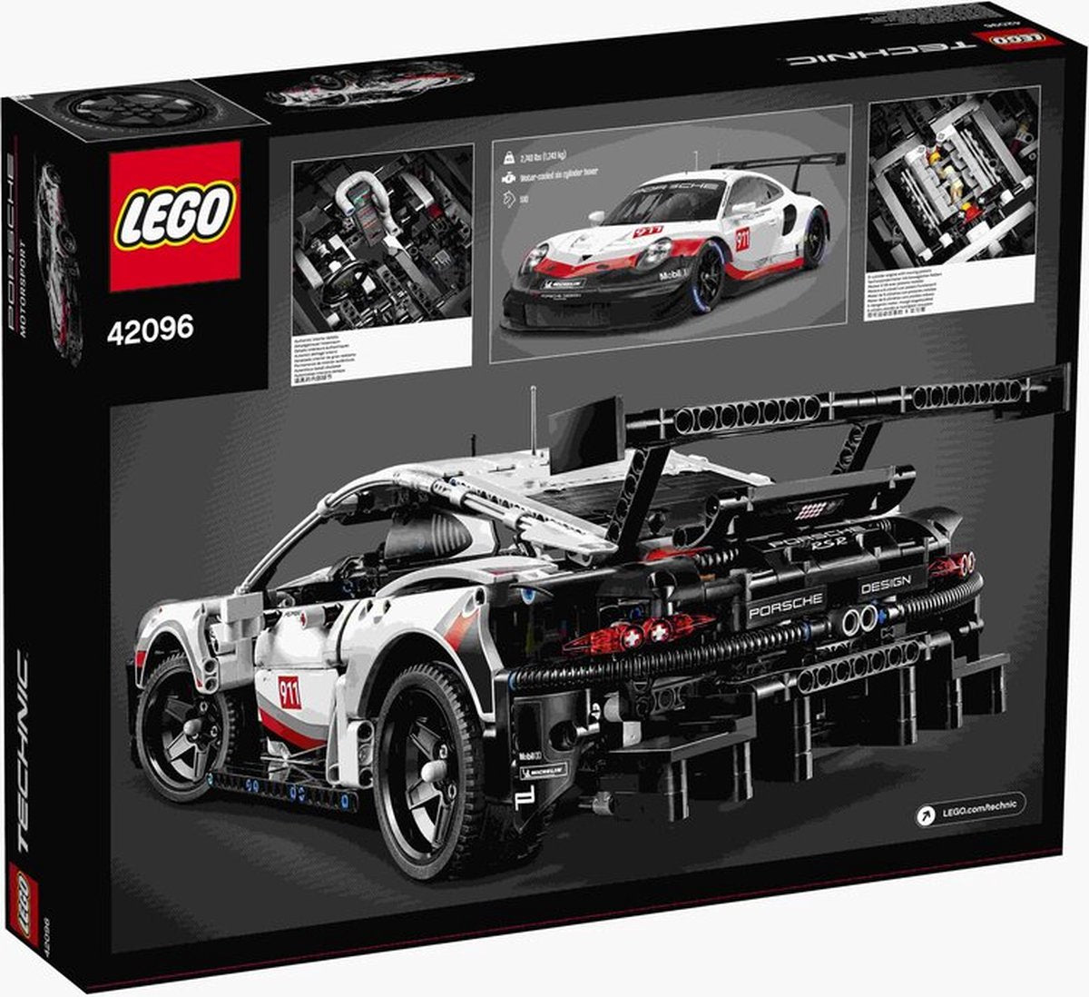 LEGO Technic Porsche 911 RSR Bouwset - 42096