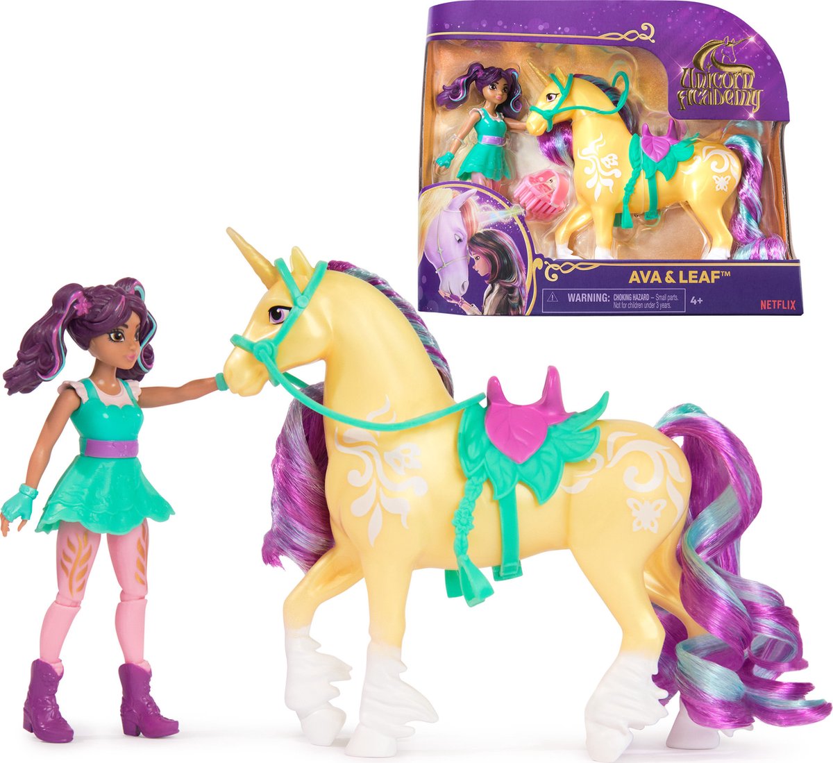 Unicorn Academy Ava & Leaf Speelset met Accessoires