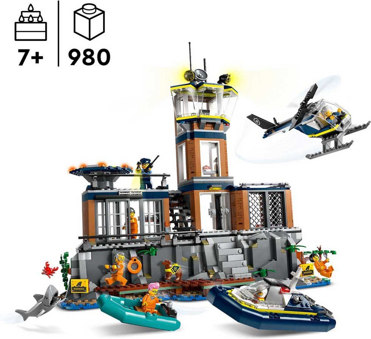 LEGO City Politie Eilandgevangenis Set - 60419