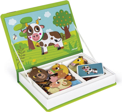 Janod Magneti'Book Dieren Puzzelspel