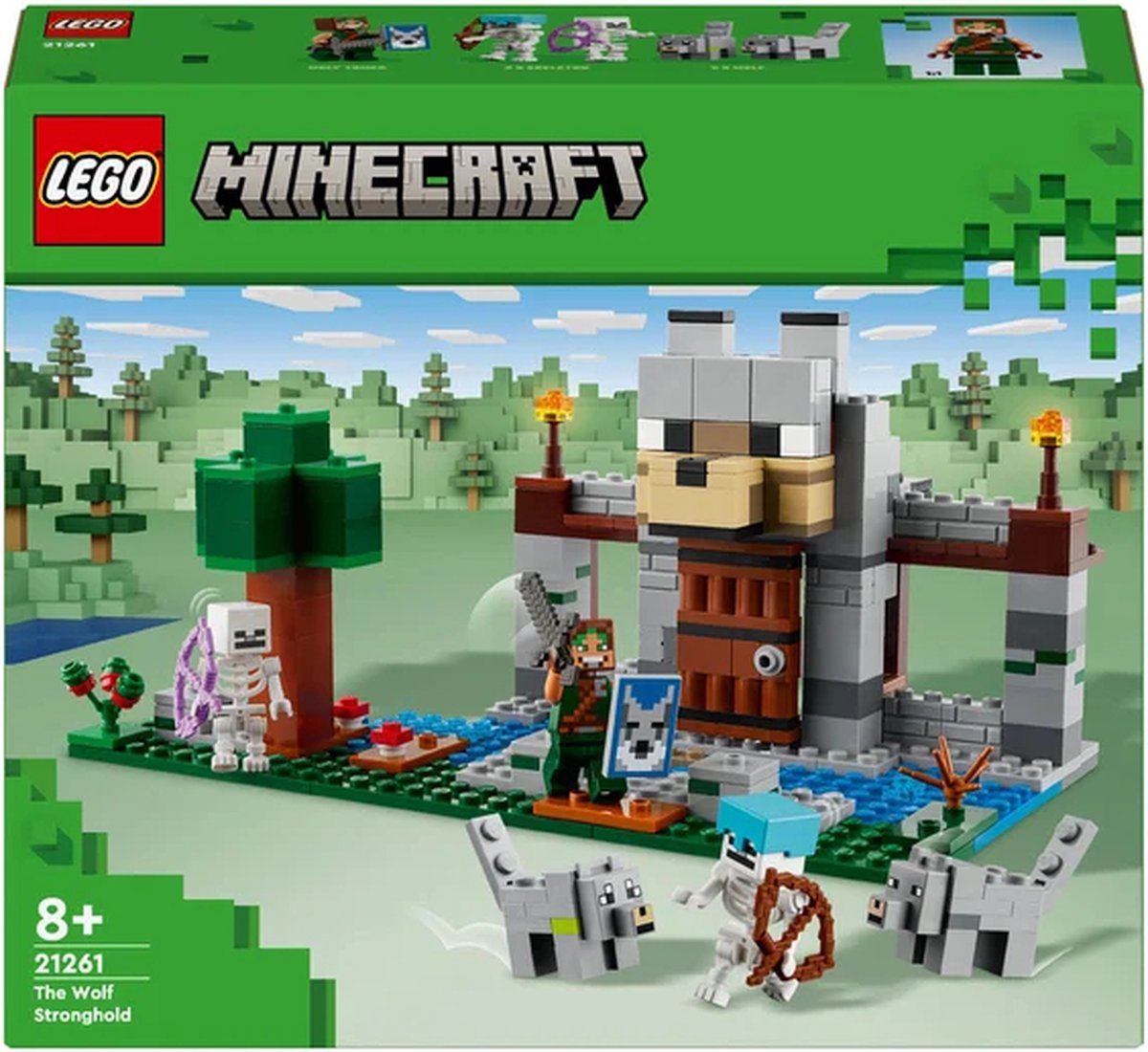 LEGO Minecraft Kasteel van de Wolf met Fort - 21261