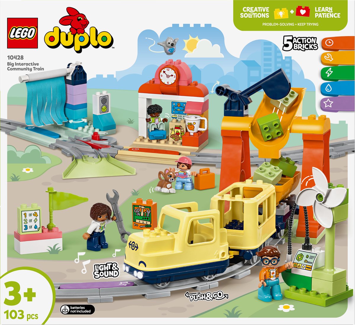 LEGO DUPLO Interactieve Grote Stadstreinset - 10428