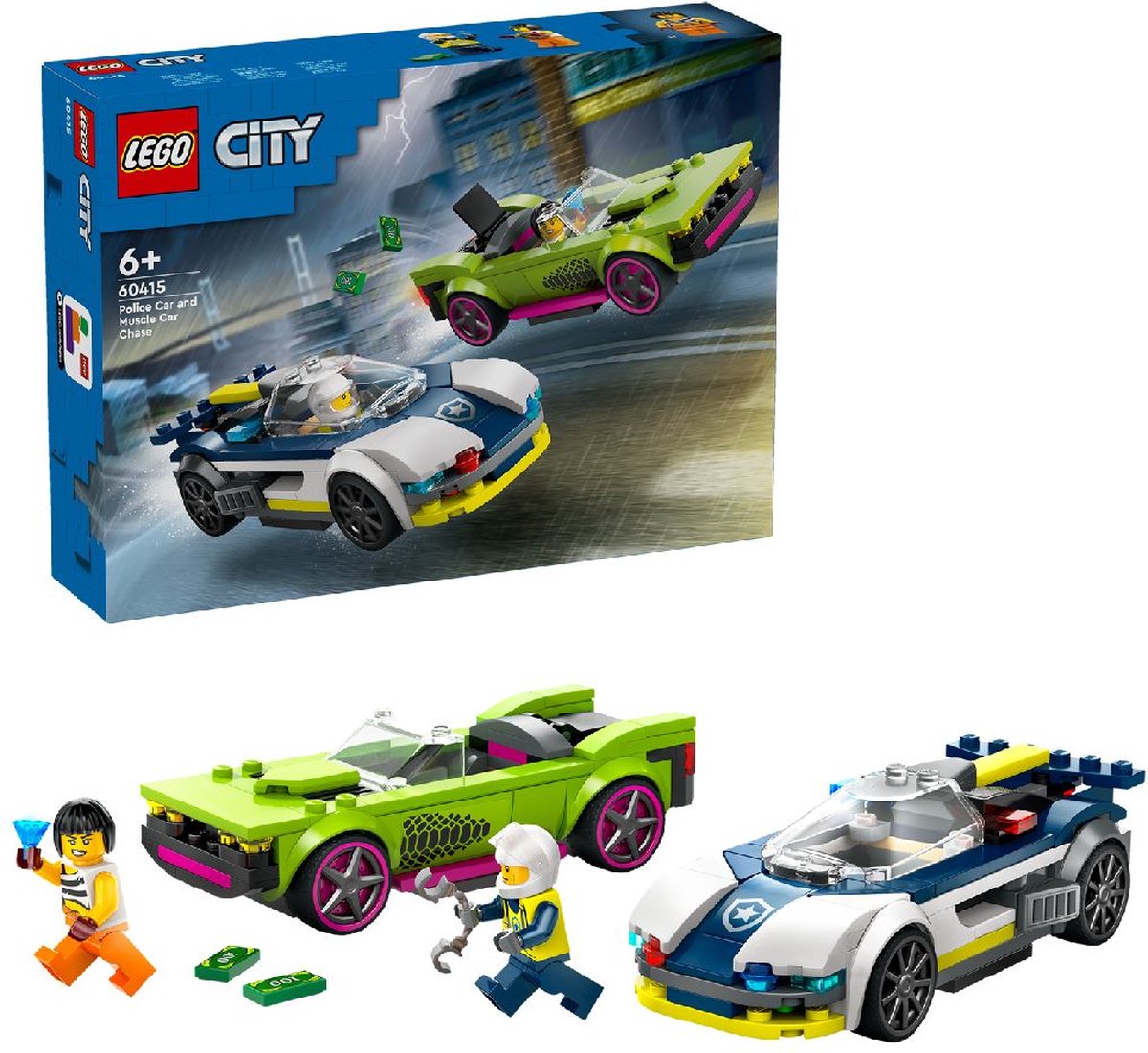 LEGO City Politieachtervolgingsset - 60415