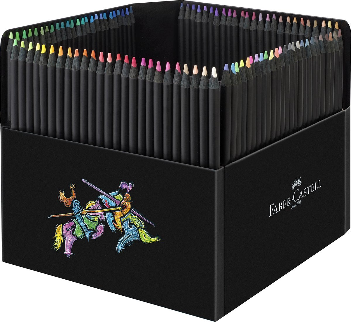 Faber-Castell Kleurpotloden Black Edition 100-delig - FC-116411