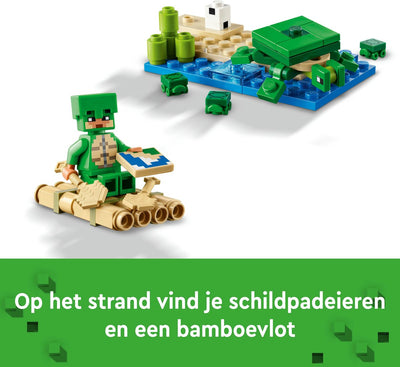 LEGO Minecraft Het Huis aan Turtle Beach - 21254
