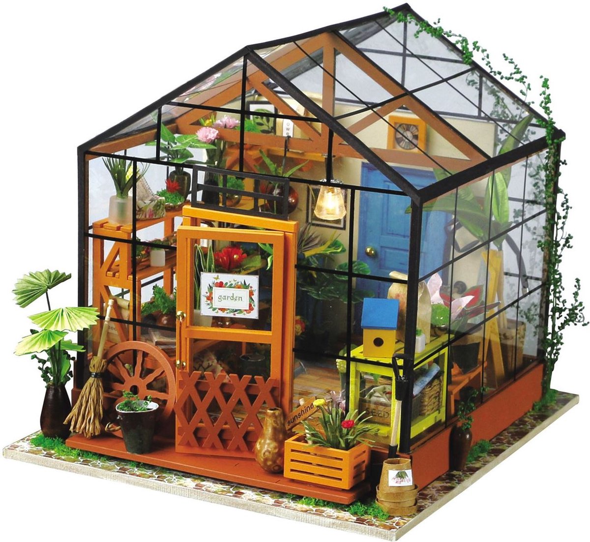 Robotime Maquette Huis van Cathy met Licht - Decoratie