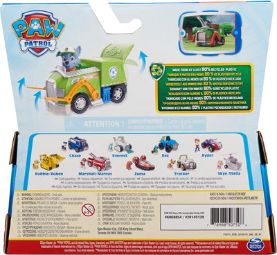 PAW Patrol Rocky's Recycleerwagen met Verzamelbare Figuur