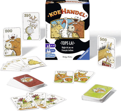 Ravensburger Tope-là Spel - Snel en Spannend Kaartspel