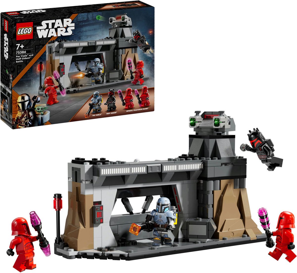 LEGO Star Wars Paz Vizsla & Moff Gideon Gevecht - 75386