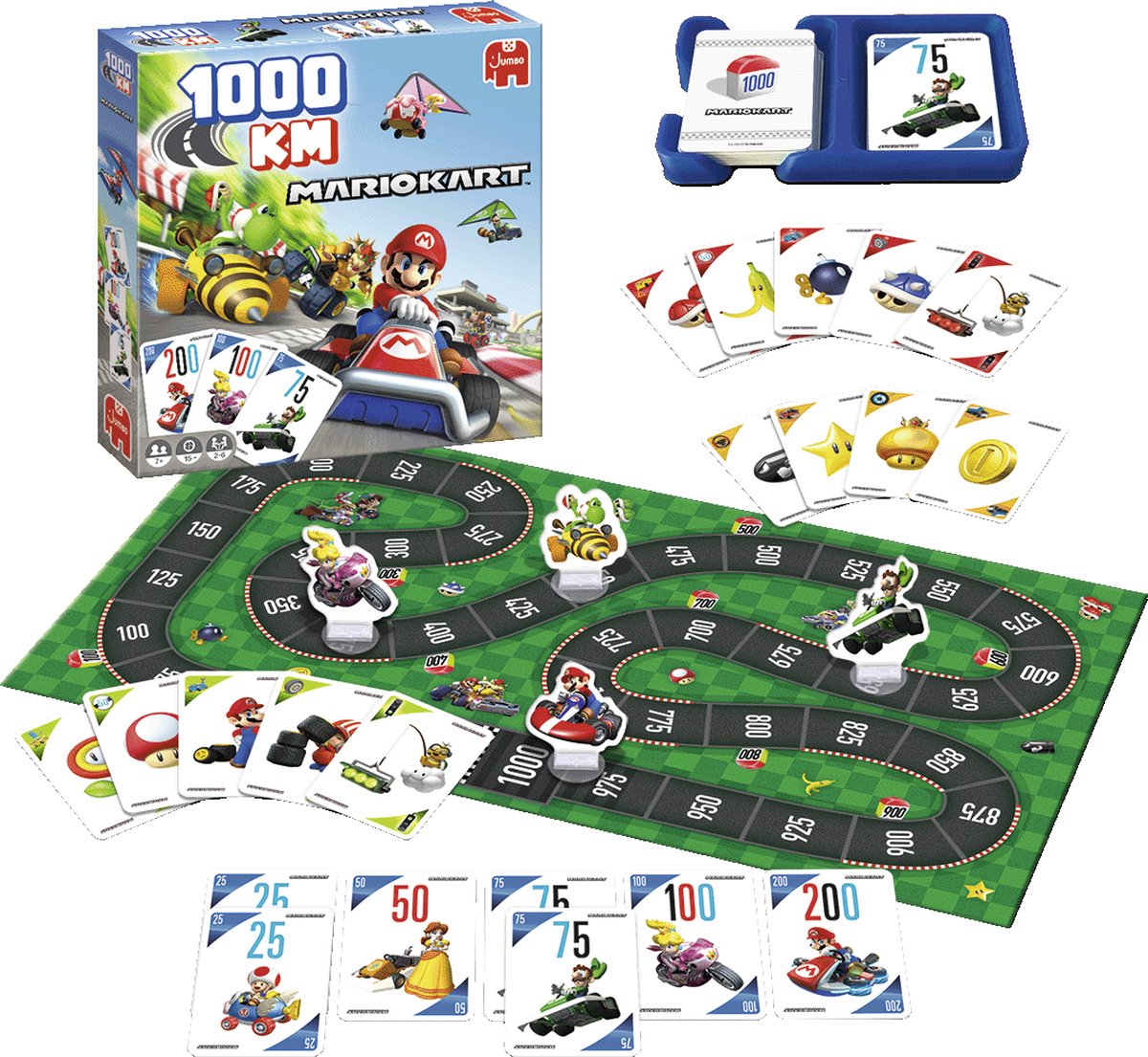 Jumbo Mario Kart 1000KM Bordspel