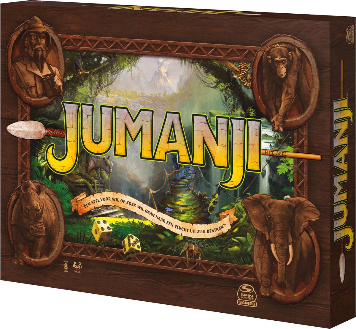 Spin Master Jumanji Avonturenspel Editie voor 8+