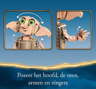 LEGO Harry Potter Dobby de Huiself Figurenset - 76421