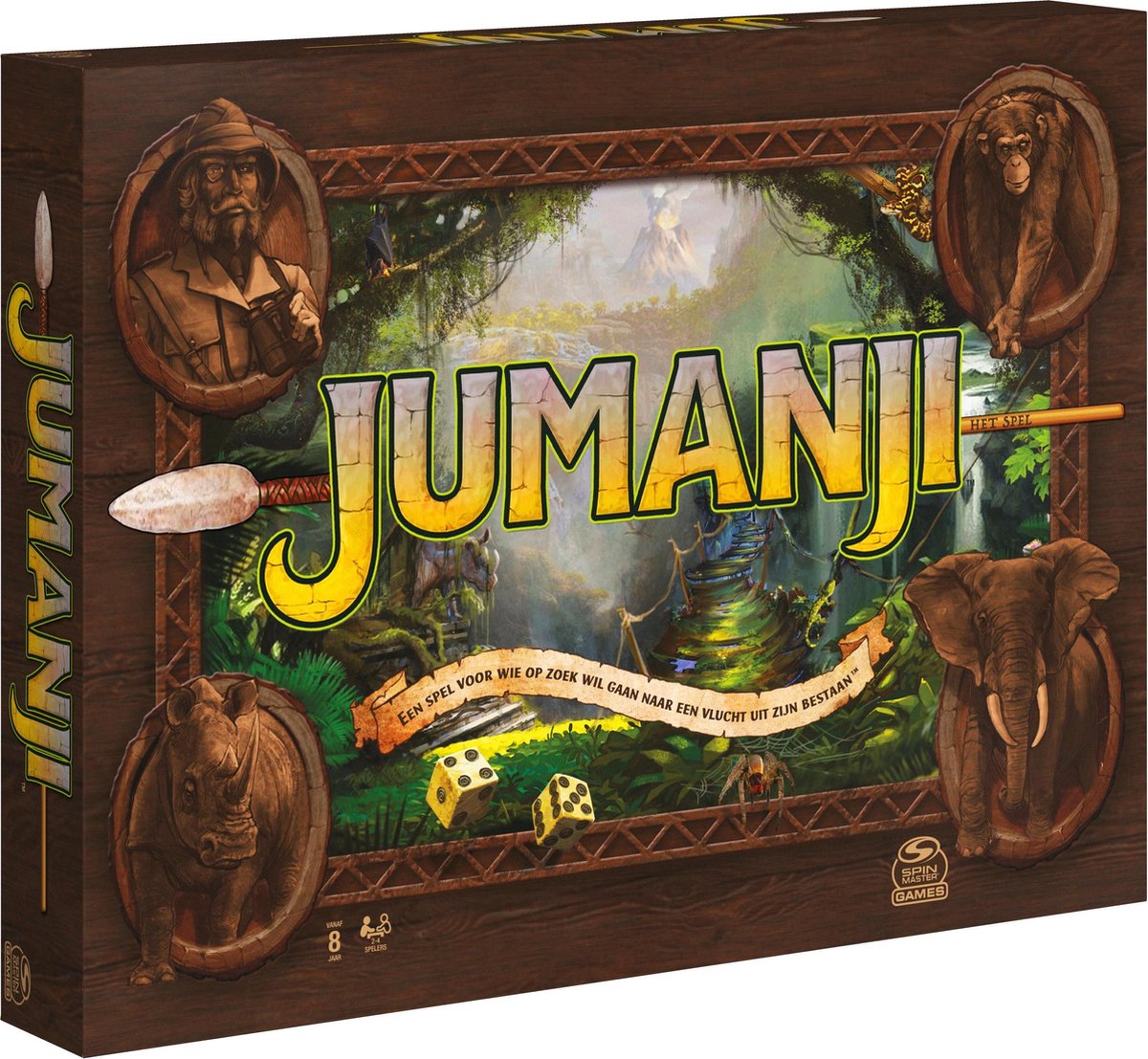 Spin Master Jumanji Avonturenspel Editie voor 8+