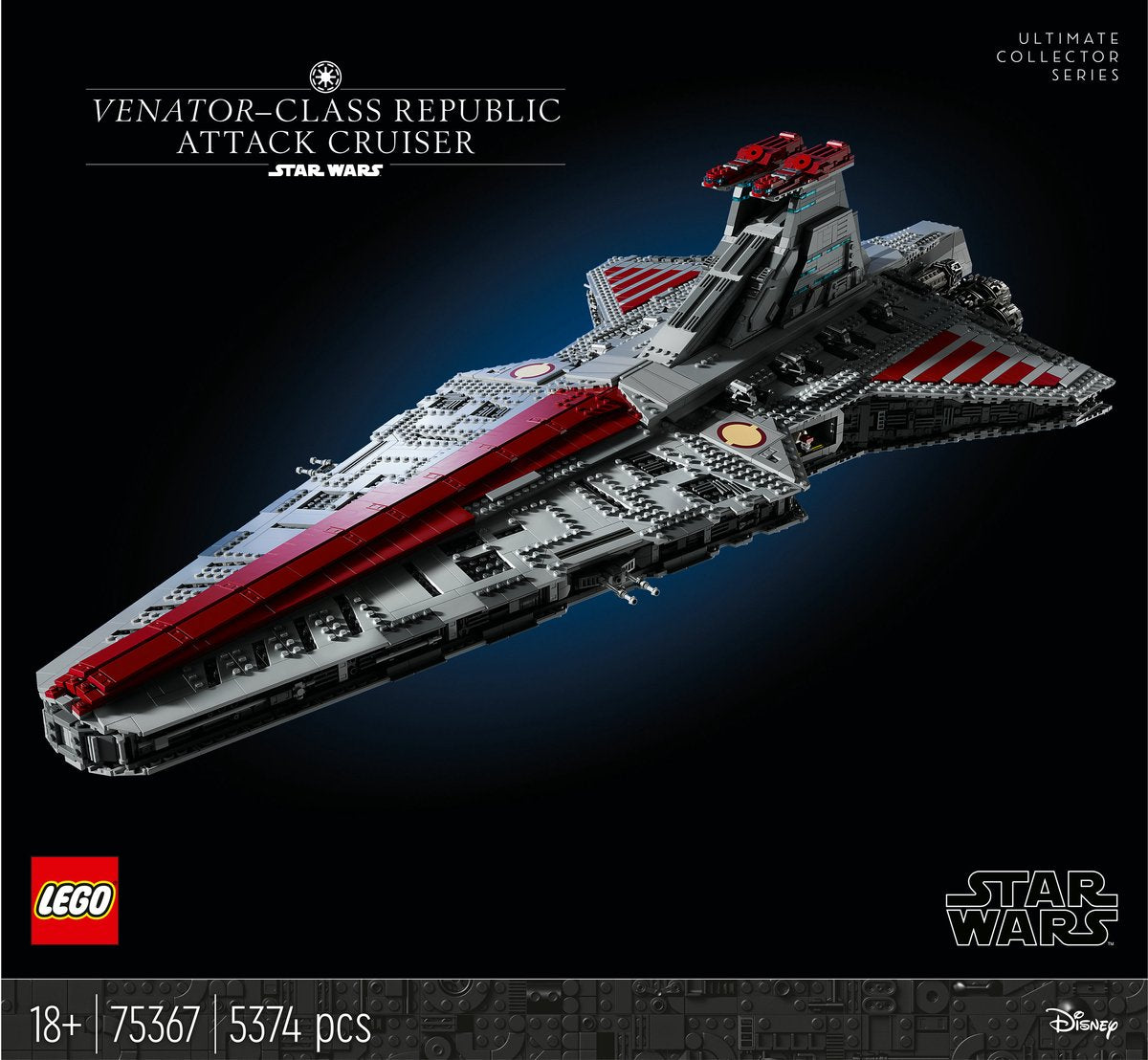 LEGO Star Wars Venator Klasse Aanvalskruiser - 75367
