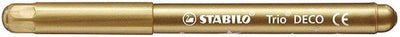 STABILO Trio Deco Metallic Markers - Set van 8 Kleuren