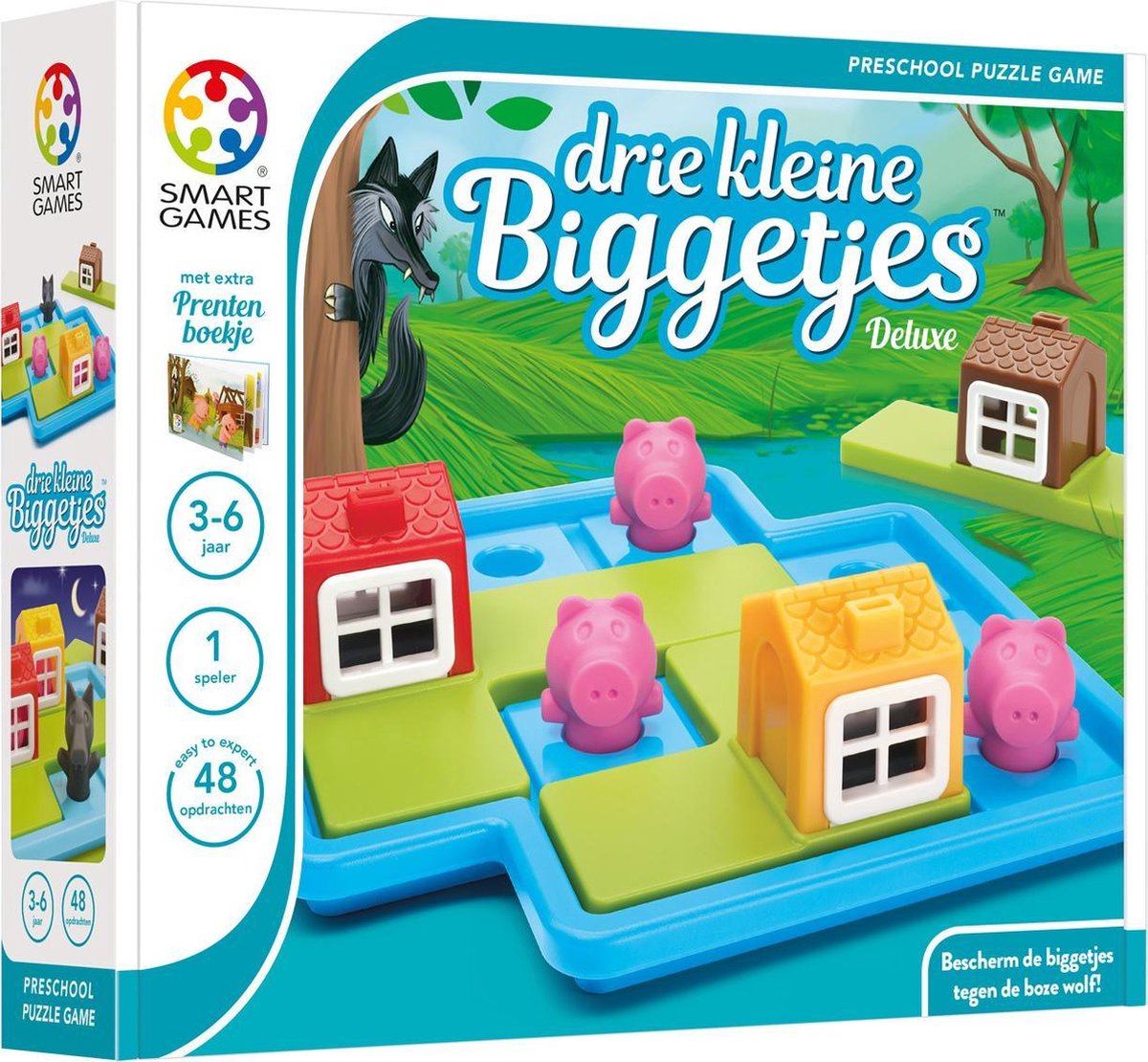 SmartGames Drie Kleine Biggetjes Deluxe Spel