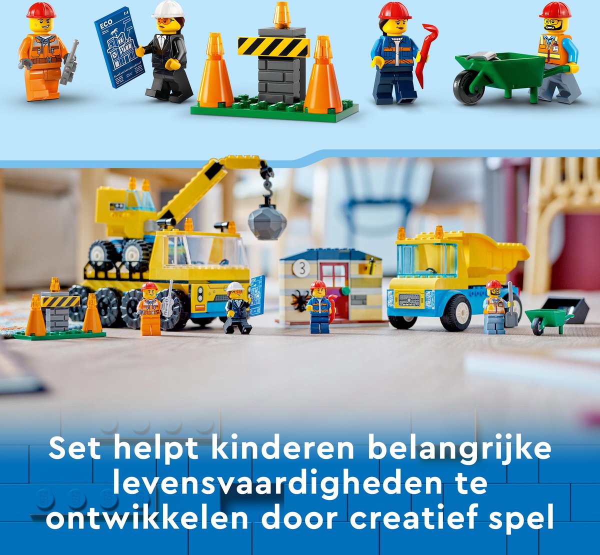 LEGO City Bouw- en Sloopvoertuigen Set - 60391