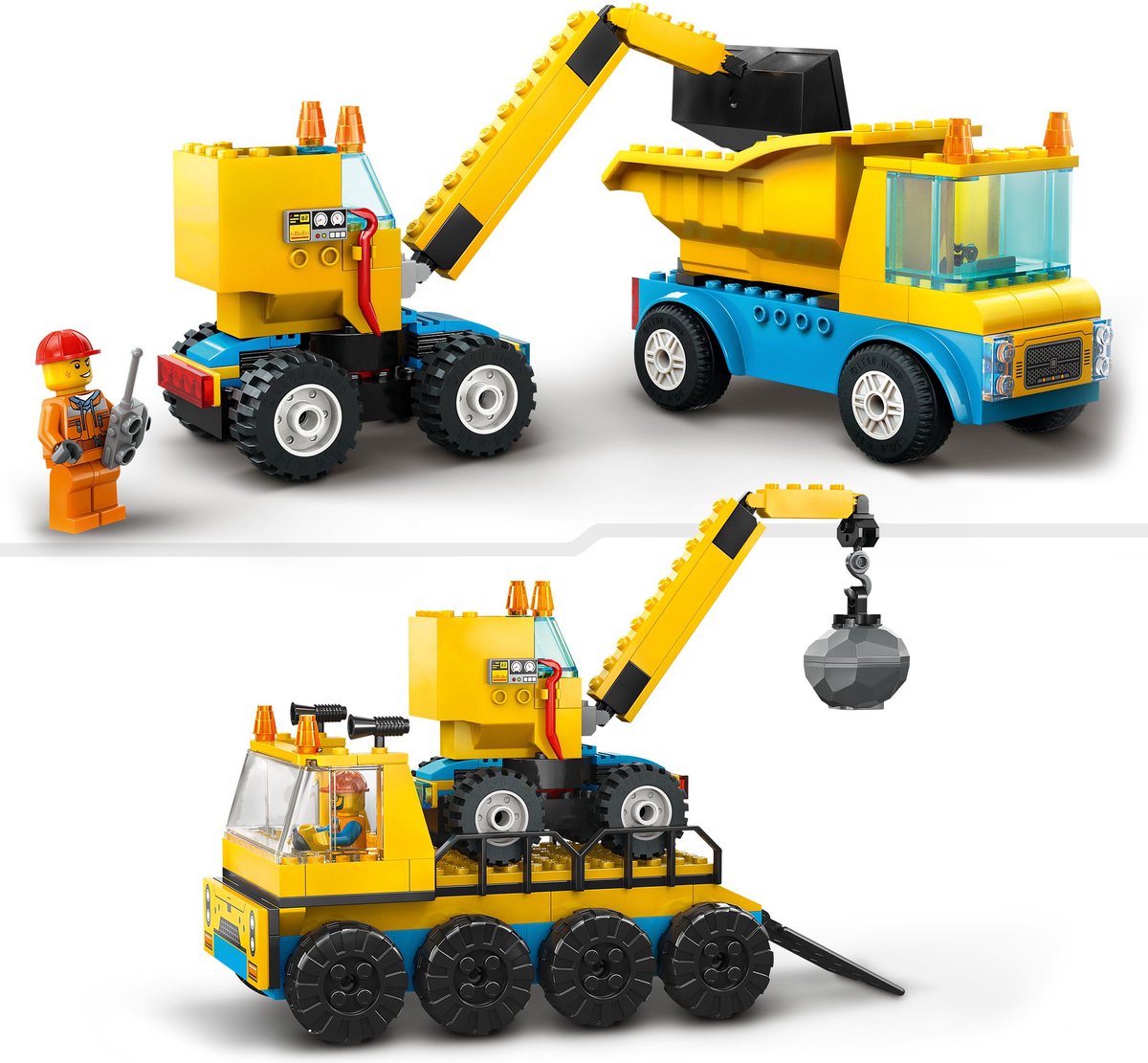 LEGO City Bouw- en Sloopvoertuigen Set - 60391
