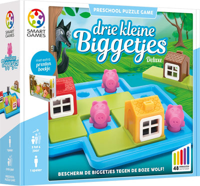 SmartGames Drie Kleine Biggetjes Deluxe Spel