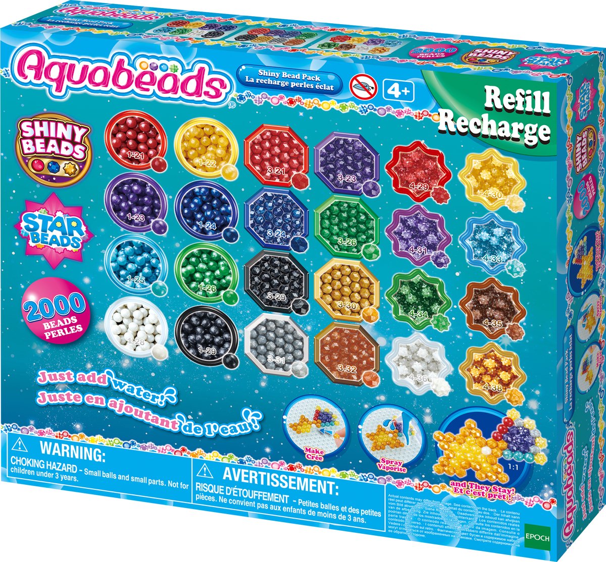Aquabeads Navulling Parelglans