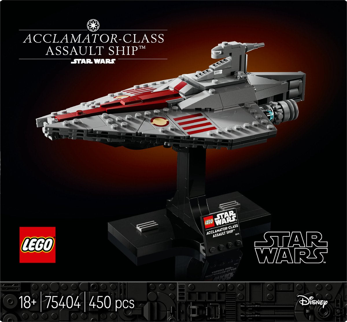LEGO Star Wars Acclamator Aanvalsruimteschip - 75404