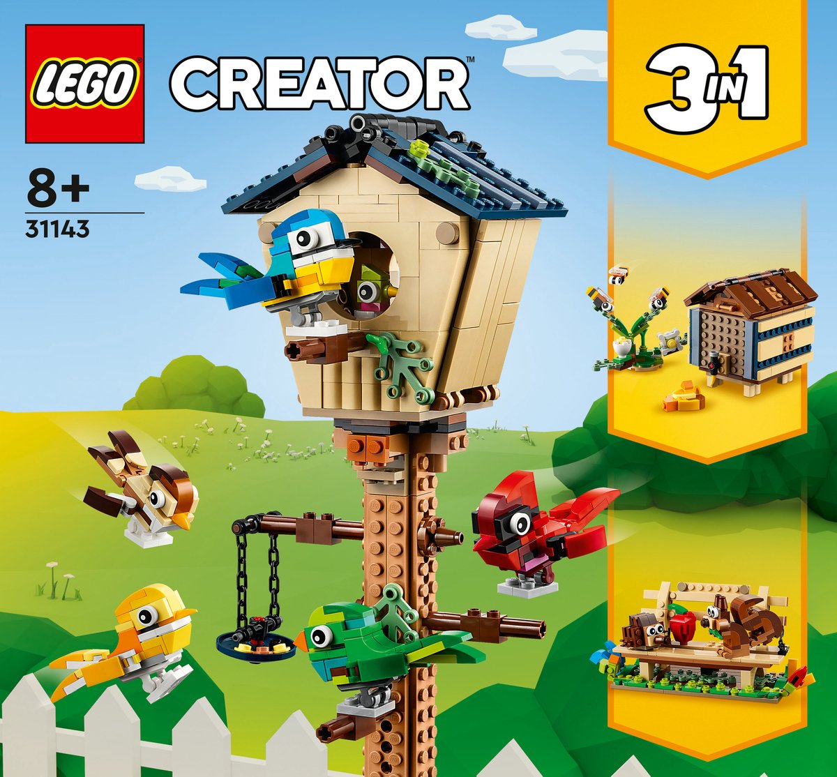 LEGO Creator Vogelhuisje Bouwset - 31143
