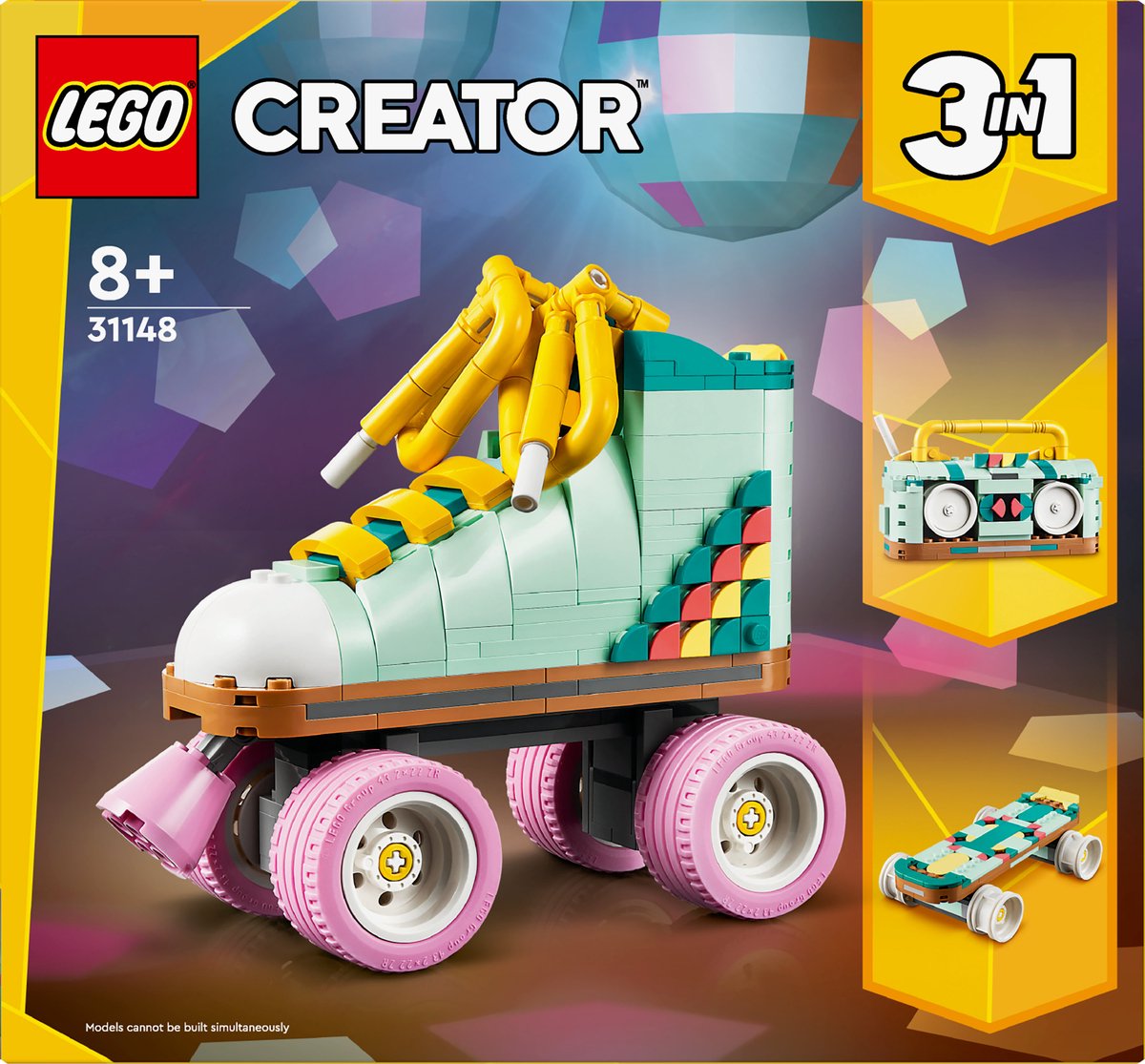 LEGO Creator 3in1 Retro Rolschaatsen - 31148