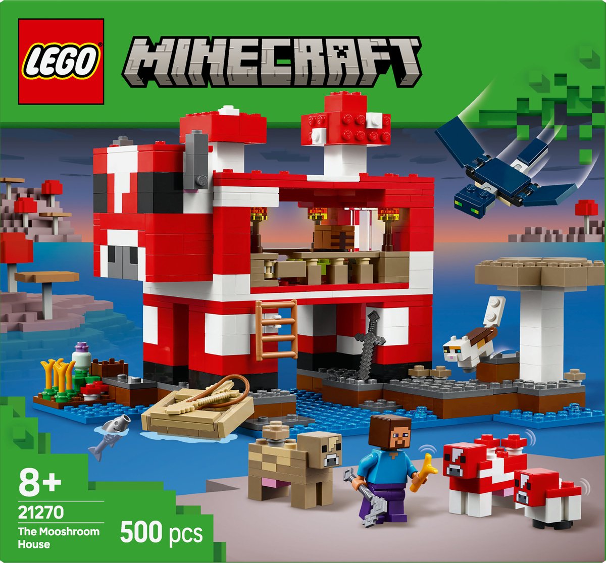 LEGO Minecraft De Champi-Mooshuis Avonturen - 21270