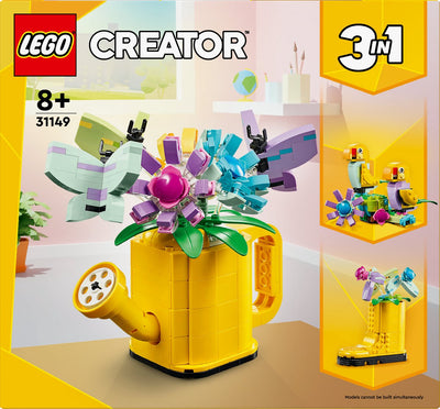 LEGO Creator 3in1 Bloemen in een Gieter - 31149