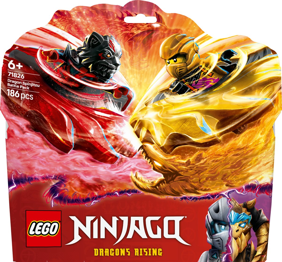 LEGO NINJAGO Spinjitzu Draken Gevechtspakket - 71826