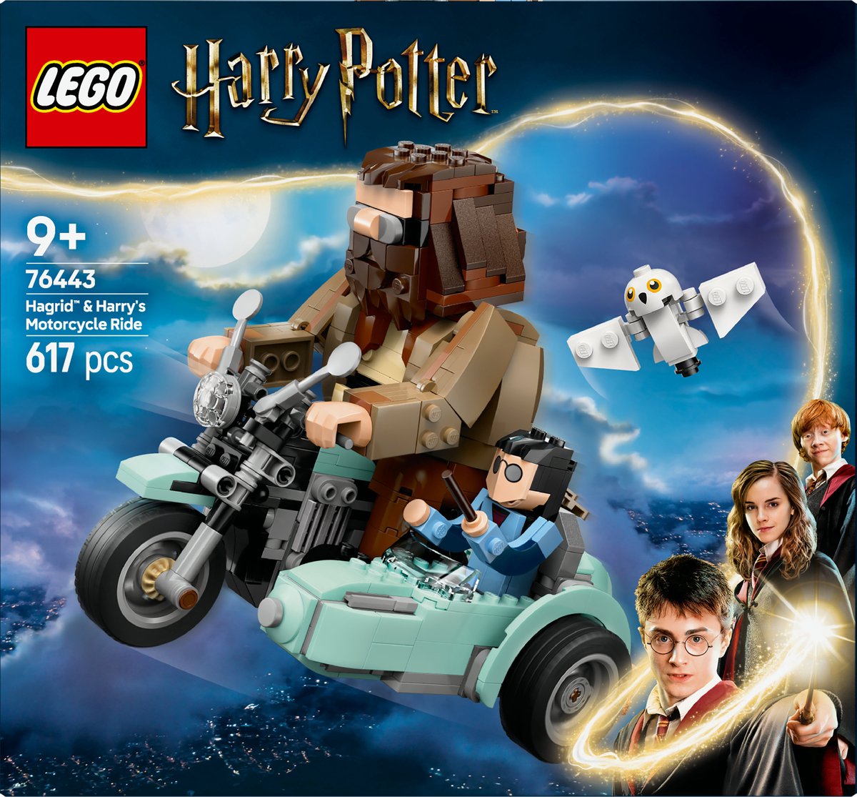 LEGO Harry Potter Hagrid's Magische Motorrijder - 76443
